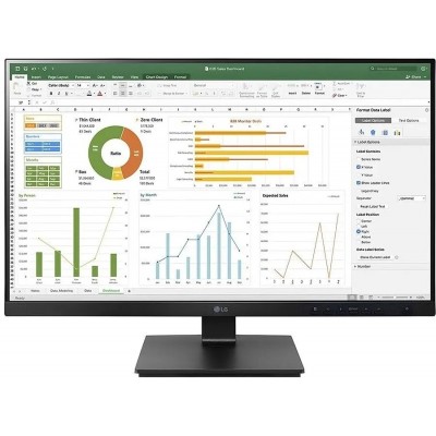 Монитор LG 27BN650Y-B (27", калибровка цвета, IPS, 1920X1080, 16:9,Black)