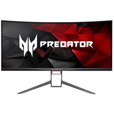 Монитор Acer UM.CX0EE.P01 34" Predator X34P Black (IPS, LED, Wide, 3440x1440, 4ms, 178°/178°, 300 cd/m, 100,000,000:1, +DP, +НDMI, +MM, +USB, )