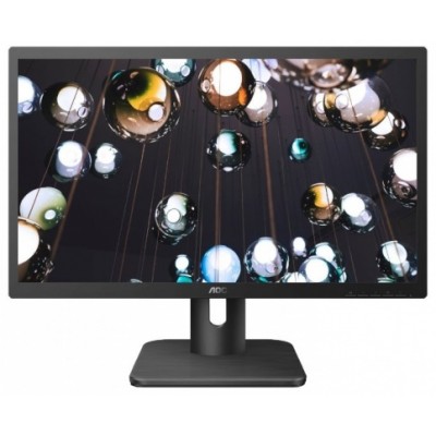 Монитор AOC 22E1D 21.5" AOC 22E1D Black (LED, 1920x1080, 2 ms, 170°/160°, 250 cd/m, 20M:1, +DVI, +HDMI 1.4, +MM)