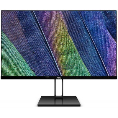 Монитор AOC 24V2Q 23.8" AOC 24V2Q Black (IPS, LED, 1920x1080, 5 ms, 178°/178°, 250 cd/m, 20M:1, +HDMI 1.4, +DisplayPort 1.2)