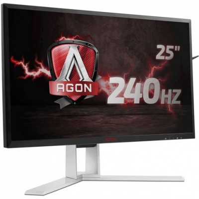 Монитор AOC AG251FZ 25" AOC AGON AG251FZ Black-Red с поворотом экрана (LED, 1920x1080, 240Hz, 1 ms, 170°/160°, 400 cd/m, 50M:1, +DVI, +HDMI, +DisplayPort, +MM)