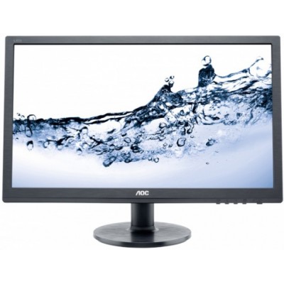 Монитор AOC E2460SH 24" AOC E2460SH Black (61 cm, LED, 1920x1080, 1 ms, 170°/160°, 250 cd/m, 20M:1, +DVI, +HDMI, +MM)