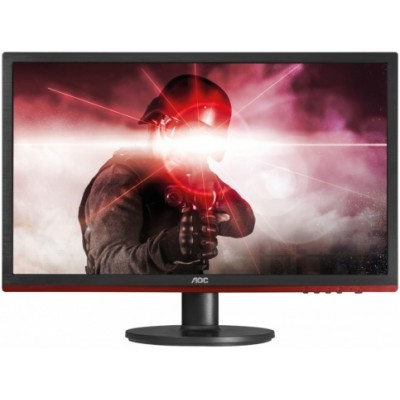 Монитор AOC G2260VWQ6 21.5" AOC G2260VWQ6 Black-Red (LED, 1920x1080, 1 ms, 170°/160°, 250 cd/m, 20M:1, +HDMI, +DisplayPort)