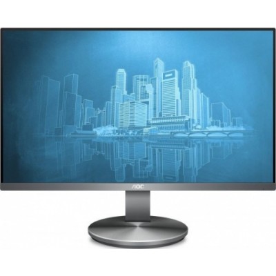 Монитор AOC I2790VQ 27" AOC I2790VQ Silver-Black (IPS, LED, 1920x1080, 4 ms, 178°/178°, 250 cd/m, 20M:1, +HDMI, +DisplayPort, +MM)