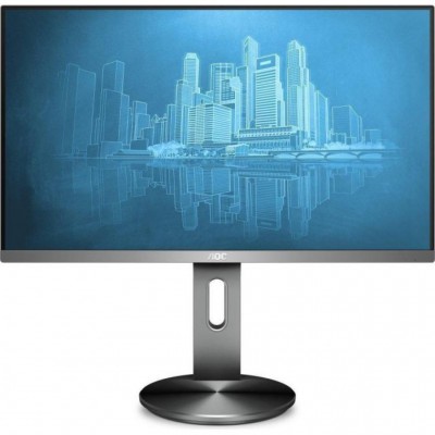 Монитор AOC Q2790PQU 27" AOC Q2790PQU Silver-Black с поворотом экрана (IPS, LED, 2560x1440, 4 ms, 178°/178°, 350 cd/m, 20M:1, +HDMI, +DisplayPort, +USB, +MM)