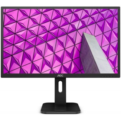 Монитор AOC Q27P1 27" AOC Q27P1 Black с поворотом экрана (IPS, LED, 2560x1440, 5 ms, 178°/178°, 250 cd/m, 50M:1, +DVI, +HDMI 1.4, +DisplayPort 1.2, +4xUSB 3.1, +MM)