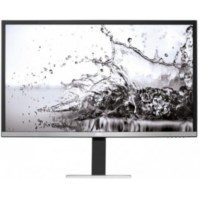 Монитор AOC U3277FWQ 32" AOC U3277FWQ Silver-Black (MVA, LED, 3840x2160, 4 ms, 178°/178°, 350 cd/m, 80M:1, +DVI, +HDMI, +MHL, +DisplayPort, +MM)
