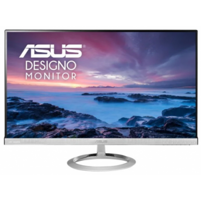 Монитор ASUS 90LMGD301R02271C- 27" ASUS MX279HE Silver (IPS, LED, Wide, 1920x1080, 5ms, 178°/178°, 250 cd/m, 80,000,000:1, +DVI, +2хHDMI, +MM, )