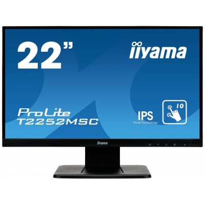 Монитор Iiyama 21.5" ProLite T2252MSC-B1 черный IPS LED 5ms 16:9 HDMI DisplayPort M/M Mat 3000:1 250