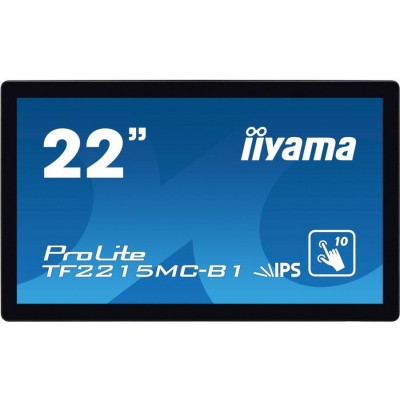 Сенсорный монитор IIYAMA ProLite TF2215MC-B1 21.5", черный