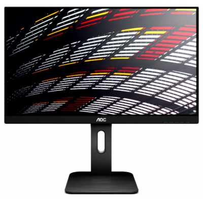 Монитор AOC X24P1 24" AOC X24P1 Black с поворотом экрана (IPS, LED, 1920x1200, 4 ms, 178°/178°, 300 cd/m, 50M:1, +DVI, +HDMI 1.4, +DisplayPort 1.2, +4xUSB 3.1, +MM)