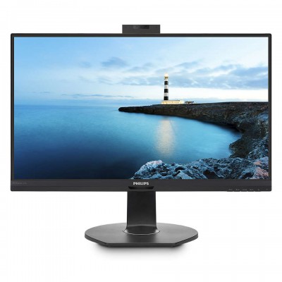 Монитор Philips 241B7QUBHEB/00 23.8" 241B7QUBHEB 1920x1080 75Гц IPS W-LED 16:9 5ms HDMI DP USB-C3.2 4*USB3.2 RJ45 Webcamera 50M:1 1000:1 178/178 250cd HAS Pivot Tilt Swivel Speakers Black