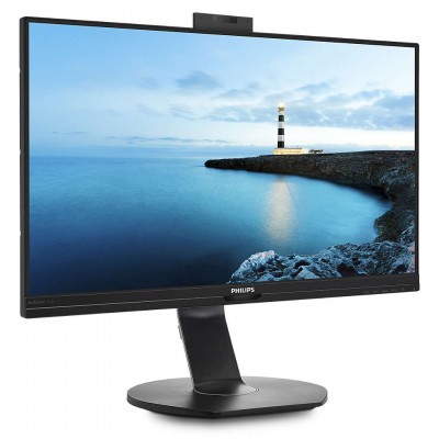 Монитор Philips 241B7QUBHEB/00 23.8" 241B7QUBHEB 1920x1080 75Гц IPS W-LED 16:9 5ms HDMI DP USB-C3.2 4*USB3.2 RJ45 Webcamera 50M:1 1000:1 178/178 250cd HAS Pivot Tilt Swivel Speakers Black