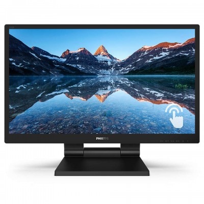 Монитор Philips 242B9T/00 23.8" 242B9T SmoothTouch 1920x1080 60Гц IPS W-LED 16:9 5ms(GtG) VGA DVI-D HDMI DP 2*USB 3.0 50M:1 1000:1 178/178 250cd Tilt-5-90 Speakers Black