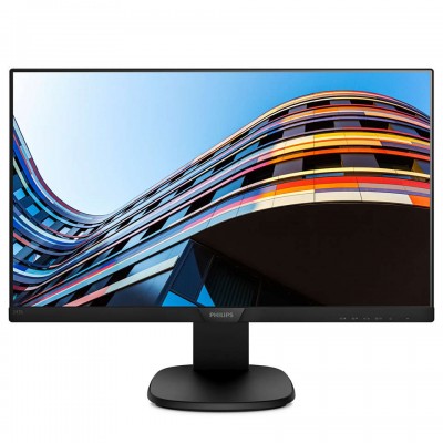 Монитор Philips 243S7EJMB/01 23.6" 243S7EJMB 1920x1080 IPS W-LED 16:9 5ms VGA HDMI DP 4*USB 2.0 20M:1 178/178 250cd Speakers HAS Pivot Swivel Tilt Black