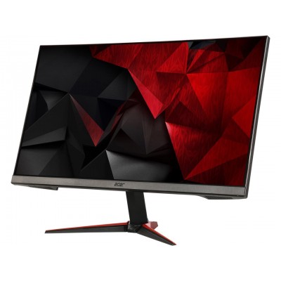 Монитор Acer UM.HV0EE.013 27" Nitro VG270bmipx (16:9)/IPS(LED)/ZF/1920x1080/75Hz/1 (VRB)ms/250nits/1000:1/VGA+2xHDMI+Audio in/out/2Wx2/HDMI FreeSync/Black with red stripes on footstand