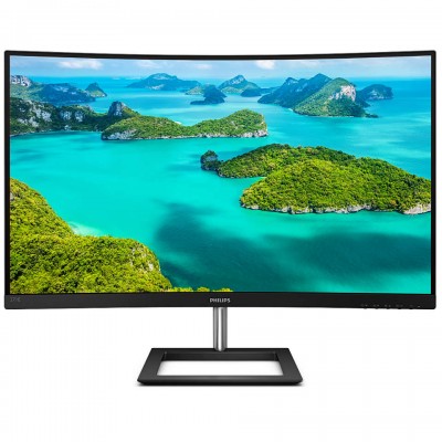 Монитор Philips 271E1CA/00 27" 271E1CA/00 Black (VA, изогнутый, 1920x1080, 75Hz, 4 ms, 178°/178°, 250 cd/m, Mega DCR, +HDMI, +MM, FreeSync)