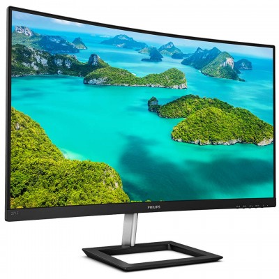 Монитор Philips 271E1CA/00 27" 271E1CA/00 Black (VA, изогнутый, 1920x1080, 75Hz, 4 ms, 178°/178°, 250 cd/m, Mega DCR, +HDMI, +MM, FreeSync)