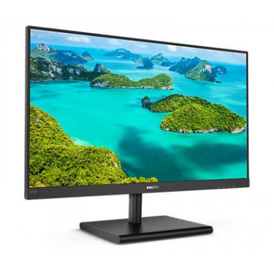 Монитор Philips 272E1SA/00 27" 272E1SA/00 Black (IPS, 1920x1080, 75Hz, 1 ms, 178°/178°, 300 cd/m, Mega DCR, +HDMI, +DisplayPort, +MM, FreeSync)