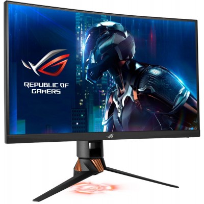 Монитор ASUS 90LM03N3-B01370 27" ASUS ROG PG27VQ Black (LED, Wide, 2560x1440, 1ms, 170°/160°, 400 cd/m, 100,000,000:1, , +DP, +HDMI, +USB, +3D, +Pivot)