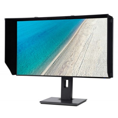 Монитор Acer UM.HP0EE.001 27" Acer ProDesigner PE270KBMIIPRUZX Black (IPS, LED, Wide, 3840x2160, 6ms, 178°/178°, 350 cd/m, 100`000`000:1, +DP, +НDMI, +USB Type C, +FreeSync)