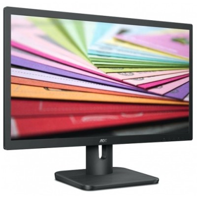 Монитор AOC 22E1D 21.5" AOC 22E1D Black (LED, 1920x1080, 2 ms, 170°/160°, 250 cd/m, 20M:1, +DVI, +HDMI 1.4, +MM)