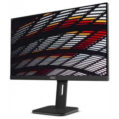 Монитор AOC 24P1 23.8" AOC 24P1 Black с поворотом экрана (IPS, LED, 1920x1080, 5 ms, 178°/178°, 250 cd/m, 50M:1, +DVI, +HDMI 1.4, +DisplayPort 1.2, +4xUSB 3.0, +MM)