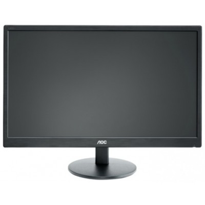 Монитор AOC E2470SWH 23.6" AOC E2470SWH Black (LED, 1920x1080, 1 ms, 170°/160°, 250 cd/m, 100M:1, +DVI, +HDMI, +MM)
