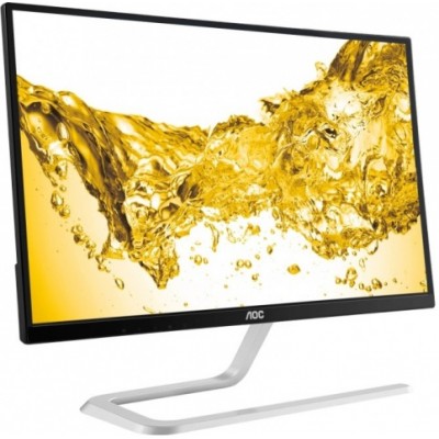 Монитор AOC I2481FXH 23.8" AOC I2481FXH Silver-Black (AH-IPS, LED, LCD, 1920x1080, 4 ms, 178°/178°, 250 cd/m, 50M:1, +2xHDMI)