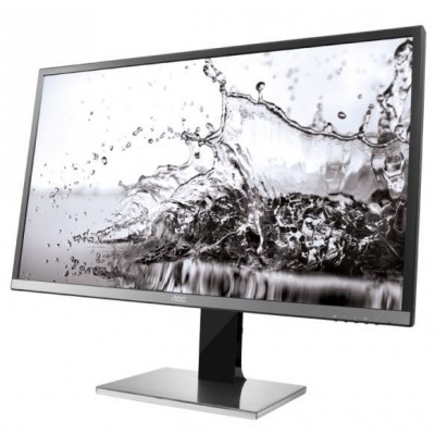 Монитор AOC U3277PWQU 32" AOC U3277PWQU Black-Silver с поворотом экрана (4K, MVA, LED, 3840x2160, 4 ms, 178°/178°, 350 cd/m, 80M:1, +DVI, +HDMI, +MHL, +DisplayPort, +MM, +4xUSB)