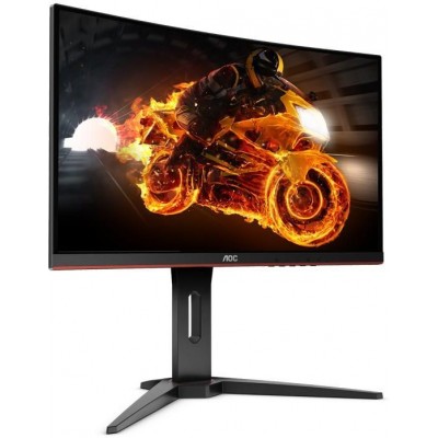 Монитор AOC Gaming C24G1 23.6", черный/красный (C24G1)