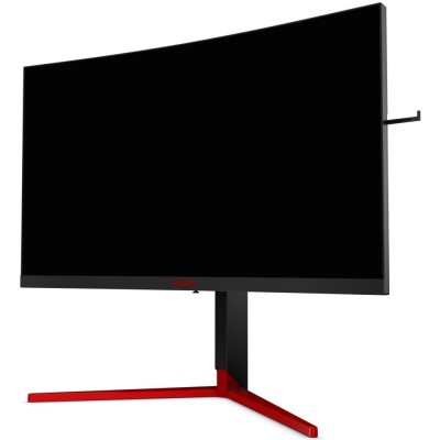 Монитор AOC AG273QCG 27" AOC AGON AG273QCG Black-Red (LED, изогнутый, 2560x1440, 165Hz, 1 ms, 170°/160°, 400 cd/m, 50M:1, +HDMI 1.4, +DisplayPort 1.2, +4xUSB, +MM, +регулировка по высоте)