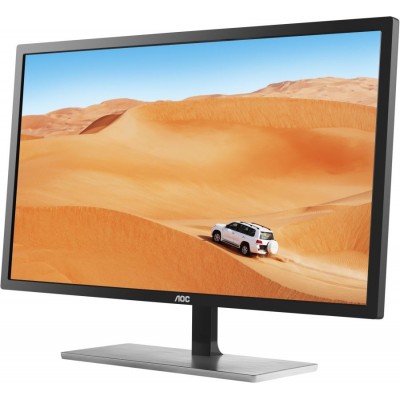 Монитор AOC Q3279VWFD8 32" AOC Q3279VWFD8 Black-Silver (IPS, LED, 2560x1440, 5 ms, 178°/178°, 250 cd/m, 20M:1, +DVI, +HDMI 1.4, +DisplayPort 1.2)