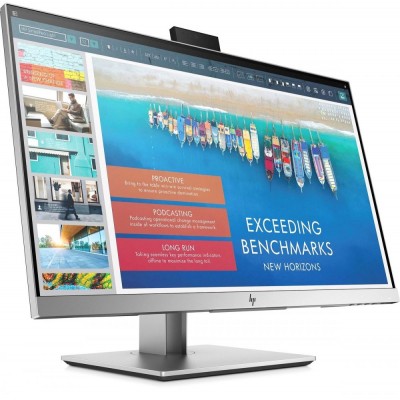 Монитор HP Display E243d 23,8",1920 x 1080,60 Гц,IPS,7 мс,1000:1,250 кд/м2,178°/178°,аудиовход,выход для наушников,RJ-45,USB 3.1( до 7,5 Вт),3 USB 3.1(до 4,5 Вт),DisplayPort 1.2,(1TJ76AA)