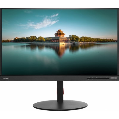 Монитор LENOVO ThinkVision T23i-10 черный IPS LED 6ms 16:9 HDMI матовая HAS Pivot 3000000:1 250cd 178гр/178гр 1920x1080 D-Sub DisplayPort FHD USB 4.92кг