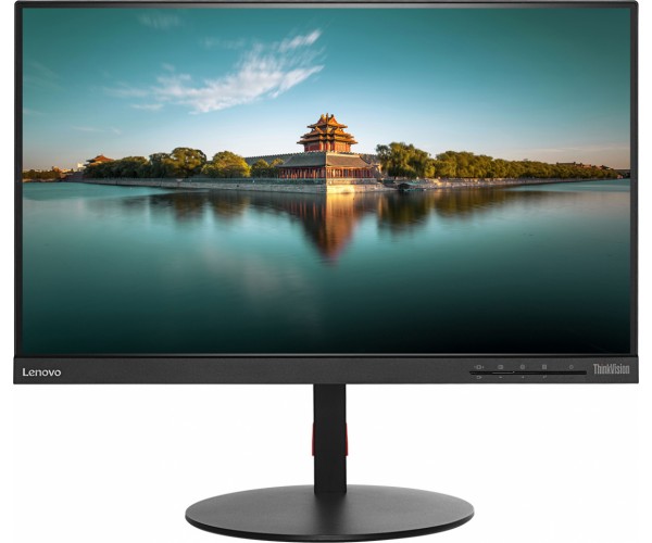 Монитор LENOVO ThinkVision T23i-10 черный IPS LED 6ms 16:9 HDMI матовая HAS Pivot 3000000:1 250cd 178гр/178гр 1920x1080 D-Sub DisplayPort FHD USB 4.92кг