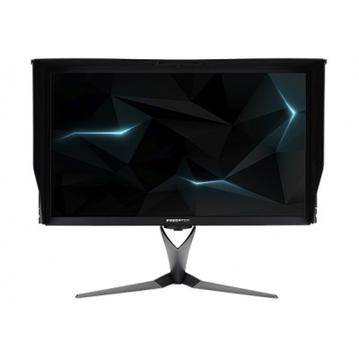 Монитор Acer UM.HX0EE.P01 27" Predator X27Pbmiphzx Black (IPS, LED, Wide, 3840x2160, 144Hz, 4ms, 178°/178°, 600 cd/m, 100,000,000:1, +DP, +НDMI, +USB, +MM, + G-SYNC ULTIMATE)