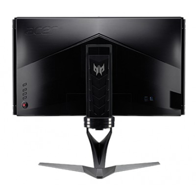 Монитор Acer UM.HX0EE.P01 27" Predator X27Pbmiphzx Black (IPS, LED, Wide, 3840x2160, 144Hz, 4ms, 178°/178°, 600 cd/m, 100,000,000:1, +DP, +НDMI, +USB, +MM, + G-SYNC ULTIMATE)