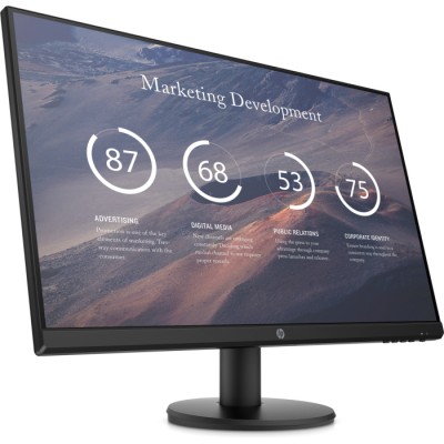 Монитор HP P27v G4 27",1920 x 1080,60 Гц,IPS,5 мс,1000:1,300 кд/м2,178/178,VGA,HDMI 1.4,(9TT20AA)
