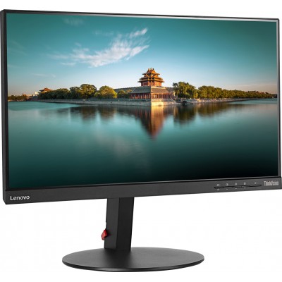 Монитор LENOVO ThinkVision T23i-10 черный IPS LED 6ms 16:9 HDMI матовая HAS Pivot 3000000:1 250cd 178гр/178гр 1920x1080 D-Sub DisplayPort FHD USB 4.92кг