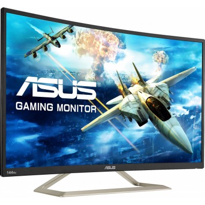 Монитор ASUS 90LM02Z3-B01170 31.5" ASUS Gaming VA326HR Black (LED, Wide, 1920x1080, 144Hz, 4ms, 178°/178°, 300 cd/m, 100,000,000:1, +DVI, +HDMI, +MM, )