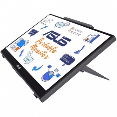 Монитор Asus 14" MB14AHD черный /IPS/ LED /1ms /16:9/ HDMI /матовая/ HAS /800:1 /400cd /170гр/170гр/ 1920x1080 FHD/ USB/ 3.37кг