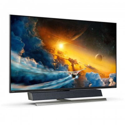 Монитор Philips 558M1RY/00 55" 558M1RY/00 Black (4K, VA, Ambiglow, 3840x2160, 120Hz, HDR1000, 4 ms, 178°/178°, 1200 cd/m, Mega DCR, +3xHDMI 2.0, +DisplayPort 1.4, +5xUSB(4xUSB 3.2)