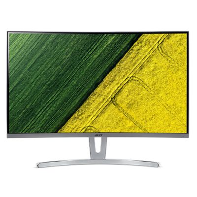 Монитор Acer UM.HE3EE.A01 27" ED273Awidpx LED VA, 1920x1080, 4ms, 250cd/m2, 3000:1, DVI + HDMI + DP + Audio Out, White Curved 1800R