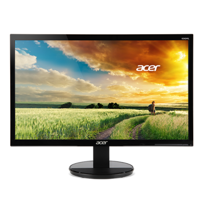 Монитор Acer UM.QX2EE.001 23.8" K242HYLbid Black (IPS, LED, Wide, 1920x1080, 4ms, 178°/178°, 250 cd/m, 100,000,000:1, +DVI, +HDMI, )