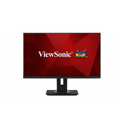 Монитор Viewsonic 27" VG2755-2K Black с поворотом экрана (IPS, 2560x1440, 5 ms, 178°/178°, 350 cd/m, 80M:1, +HDMI, +DisplayPort, +3xUSB A, +USB B, USB Type-C, +MM)
