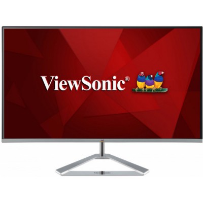 Монитор ViewSonic VX2776-SMH 27" VX2776-SMH IPS LED, 1920x1080, 250 cd/m2, 80Mln:1, 178°/178°, 4ms, D-Sub, 2*HDMI, 75Гц, колонки, Headphone Out, Frameless, Black