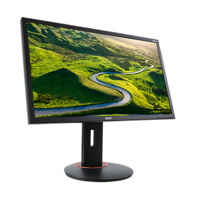 Монитор ACER 24" Gaming XF240Hbmjdpr, 1920x1080, 16:9, 144 Hz, TN, черный/оранжевый (UM.FX0EE.001)