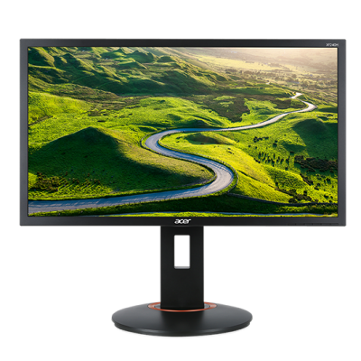 Монитор ACER 24" Gaming XF240Hbmjdpr, 1920x1080, 16:9, 144 Hz, TN, черный/оранжевый (UM.FX0EE.001)