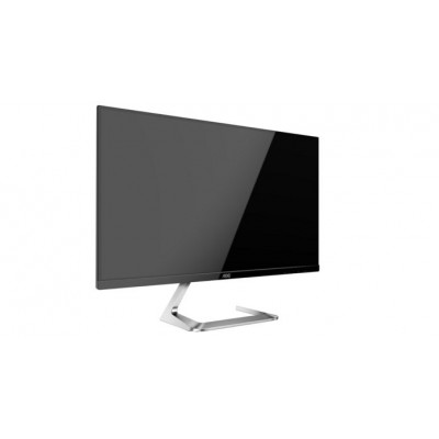 Монитор AOC Q27T1 27" Q27T1 Silver-Black PORSCHE design (IPS, 2560x1440, 75Hz, 5 ms, 178°/178°, 350 cd/m, 50M:1, +2xHDMI 1.4, +DisplayPort 1.2)
